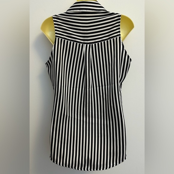 Express Slim Striped Sleeveless Top size XS - Picture 2 of 7